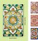 4 Pcs Diamond Mandala Flower Notebook Kits 3 x 5 in DIY Mandala Cover Notebook Crystal Journal Sketchbook Notepad for Men Women Birthday Crafts Gift Drawing Painting